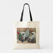 Tote Bag Danseurs lacant leurs chaussures par Edgar Degas (Dos)