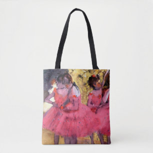 Tote Bag Danseurs Roses, Edgar Degas