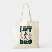 Tote Bag Danseuse de ballet masculine, Levez Même Brun (Dos)