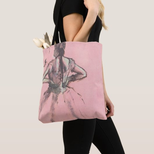Tote Bag Danseuse de dos, mains sur les hanches par Edgar D (De près)
