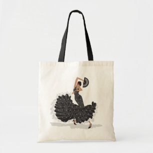 Tote Bag Danseuse de flamenco Fourre-tout