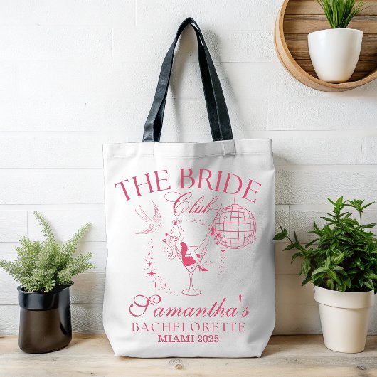 Tote Bag Danseuse de Martini Mariée Disco 