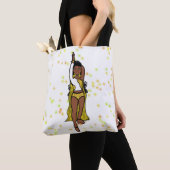 Tote Bag Danseuse Fourre-tout Gold Spark 2 (De près)