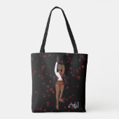 Tote Bag Danseuse Fourre-tout Red Spark (Dos)