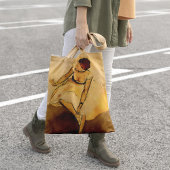 Tote Bag Danseuse Réglage De Sa Chaussure, Degas Art