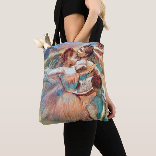 Tote Bag Danseuses dans un paysage d'Edgar Degas (De près)