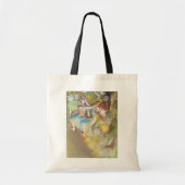 Tote Bag Danseuses de ballet sur la scène par Edgar Degas (Devant)