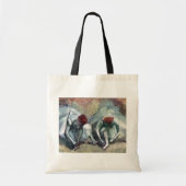 Tote Bag Danseuses qui se chaussent par Edgar Degas (Devant)