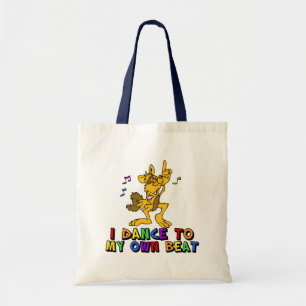 Tote Bag Dansez votre propre Beat Funky Cat Autism Pride