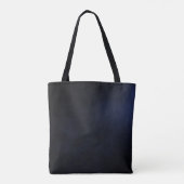 Tote Bag Dark Customizable Background - Blue (Dos)