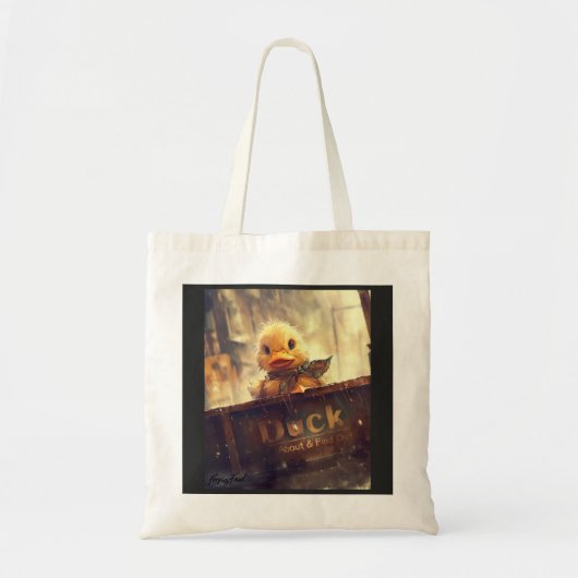 Tote Bag Dark Duck À propos et découvrez Fourre-tout (Devant)