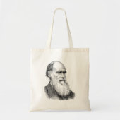 Tote Bag Darwin Portrait Evolution/ Charles Darwin (Devant)