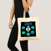 Tote Bag Data Whisperer Tech Engineer MIS Analyst Software (Devant (produit))