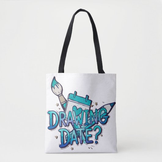 Tote Bag Date du tirage (Devant)