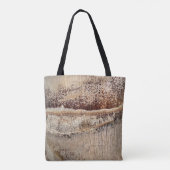 Tote Bag Date Palm Tree Trunk Texture Fermer Photo Image (Dos)
