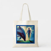 Tote Bag Dauphin animal Spirit 3 (Dos)