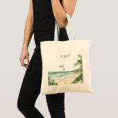 Tote Bag Dauphin au bord de la mer (Devant (produit))