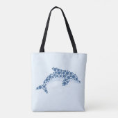 Tote Bag Dauphin aux points (Dos)