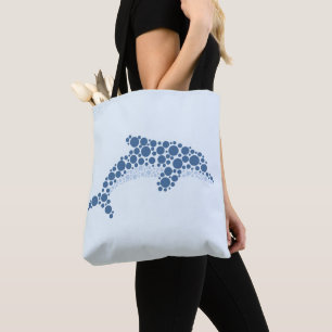 Tote Bag Dauphin aux points