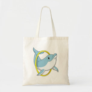 Tote Bag Dauphin avec anneau