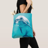 Tote Bag Dauphin de Bottlenosed sous-marin (De près)