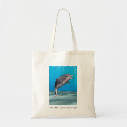 Tote Bag Dauphin mignon (Devant)