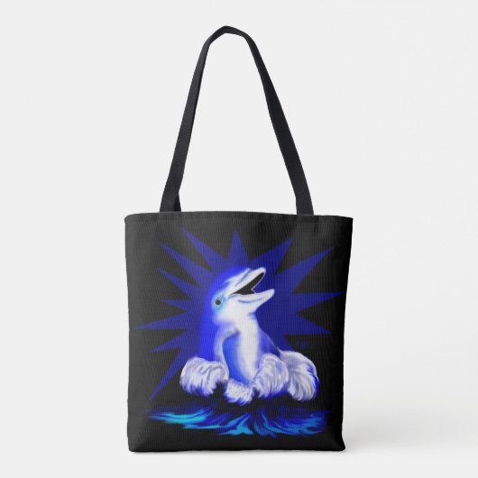 Tote Bag Dauphin souriant (Dos)