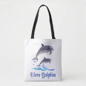 Tote Bag Dauphins (Devant)