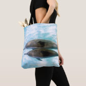 Tote Bag Dauphins de fileur | Oahu Hawaï (De près)