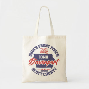 Tote Bag Davenport, Iowa