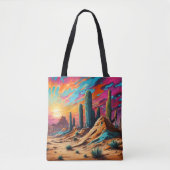 Tote Bag Dawn du désert (Devant)