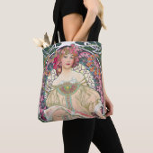 Tote Bag Daydream (printemps), Mucha (De près)