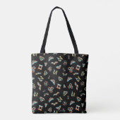 Tote Bag DC Super Hero Girls Rainbow Icon Motif (Dos)