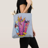 Tote Bag DC Super Hero Girls Trio (De près)