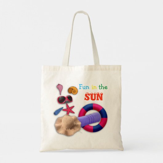 Tote Bag De à la plage Amusement dans les vacances d'été so (Dos)