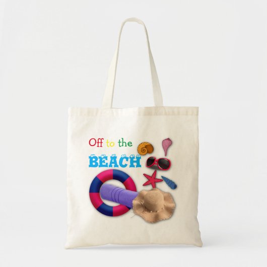 Tote Bag De à la plage Amusement dans les vacances d'été so (Devant)