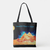 Tote Bag De Beaux Endroits En Egypte (Dos)