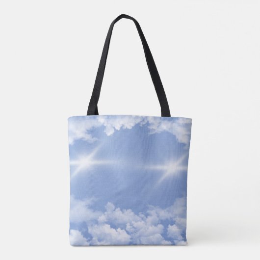 Tote Bag de beaux nuages (Dos)