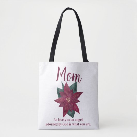 Tote Bag De belles fleurs pour elle (Devant)