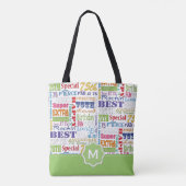 Tote Bag De fête d'anniversaire cadeaux uniques et (Dos)