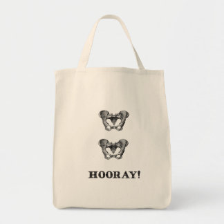 Tote Bag De hanche de hanche humour Fourre-tout d'anatomie