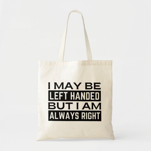 Tote Bag de Left Hander (Devant)