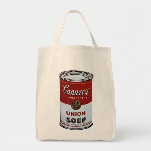 Tote Bag © de soupe aux syndicats de fabrique de conserves (Devant)