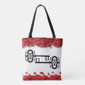 Tote Bag De superbes clés victoriennes Des Coeurs Glamour (Dos)