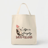 Tote Bag De vache T-shirts MOO-velous et cadeaux simplement (Devant)