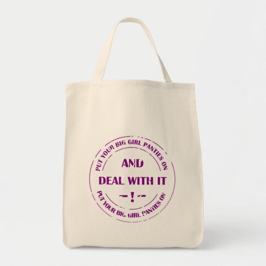 Tote Bag deal with pressure (Devant)