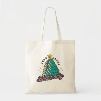 Tote Bag Dear Santa books only