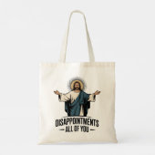 Tote Bag Déception Vous Tous Jésus Mème (Dos)