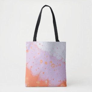 TOTE BAG DÉCHETS D'EAU SUR SURFACE ROUGE