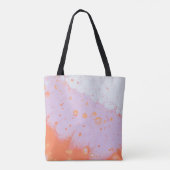 TOTE BAG DÉCHETS D'EAU SUR SURFACE ROUGE (Dos)